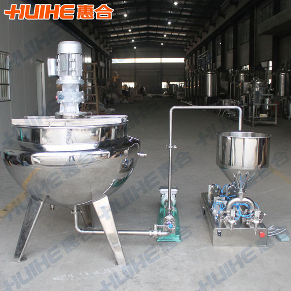 Tomato Sauce/paste fruit vegetable jam production machine SUS316L Blending vessel vat processing line vacuum mixing tank