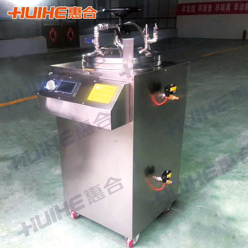 counter pressure retort autoclave for food with vacuum packaging film food sterilizer 50L/100L/150L