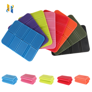 Outdoor Waterproof Hiking Camping XPE Folding Cushion Foldable Foam sit Pad Colorful Portable Sitting Mat