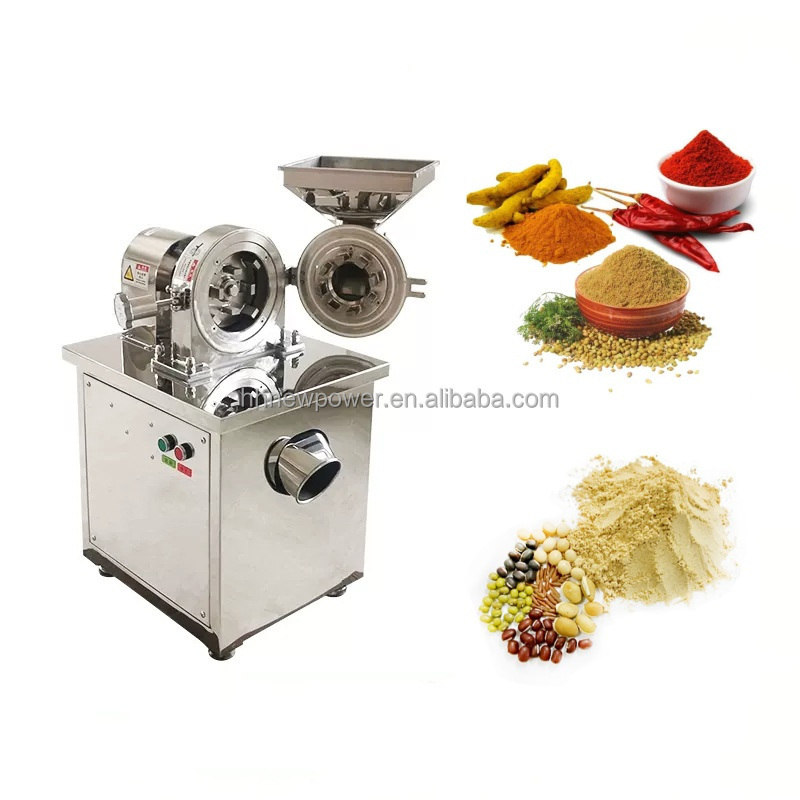 Brand Direct Selling Stainless Steel Dried Flowers Sesame Himalayan Salt Tea Powder Cassava Leaves Grinding Machine