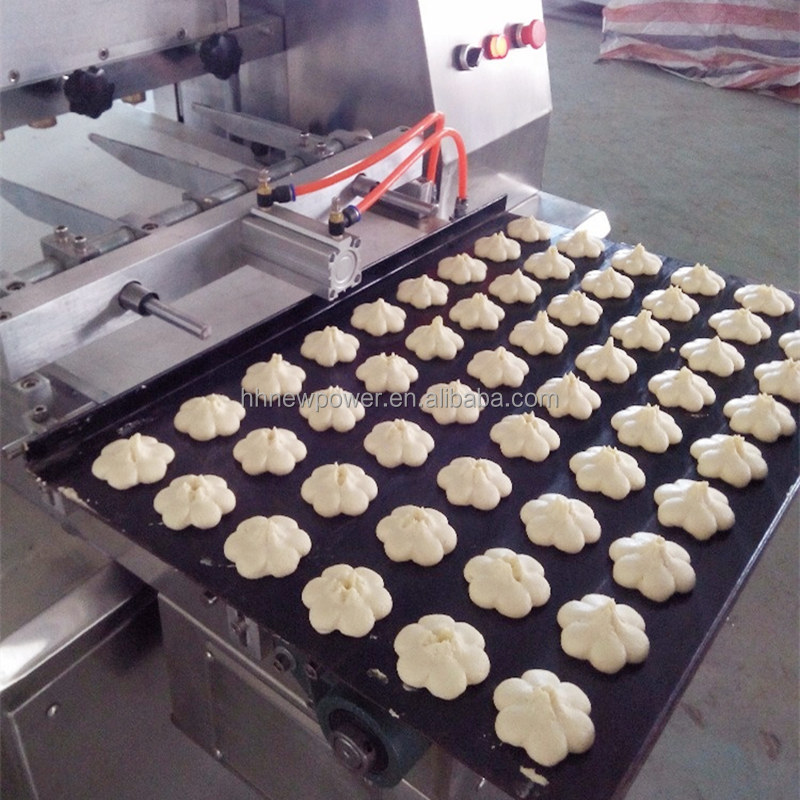 Commercial cookie depositor machine automatic dual colors cookies making machine price fortune cookies maker price