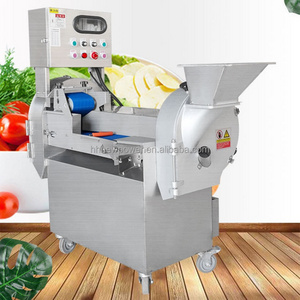 Coriander Chopping Automatic Vegetable Cutter Caraway Slicing Shredding Parsley Leaves Yam Chili Cutting Machine