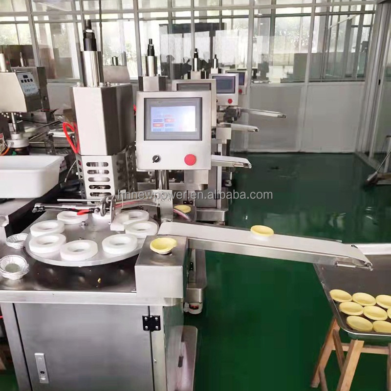 Hot Sale Popular Multifunctional Automatic Egg Tart Skin Crust Shell Press Pressing Forming Molding Making Machine