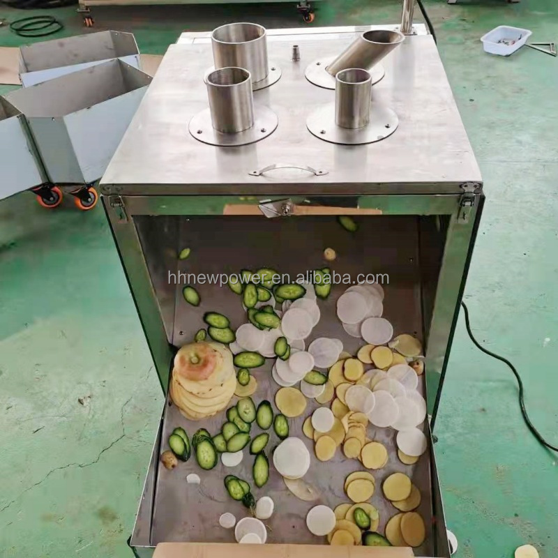 Industrial heavy duty fruit vegetable root fresh potato cutter machinery food slicer and green mango beans cutting machine