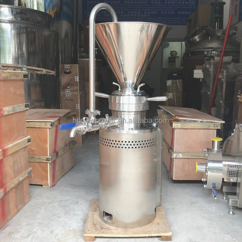 HP sauce Tomato coconut sauce paste maker/almond sesame peanut butter making machine machine/tiger nut milking colloid mill