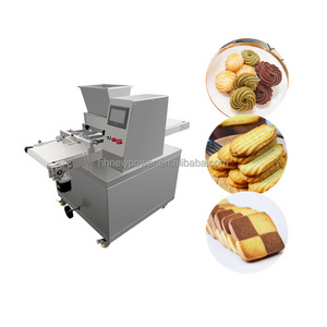 Automatic Decorate Cutter Drop Extruder Fortune Depositor Small Macaron Cookie Biscuit Make Machine