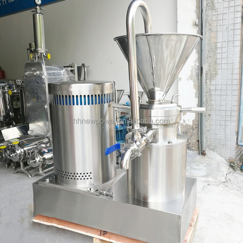 HP sauce Tomato coconut sauce paste maker/almond sesame peanut butter making machine machine/tiger nut milking colloid mill