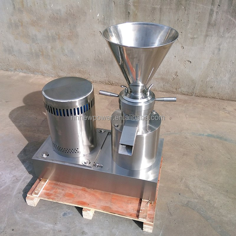 HP sauce Tomato coconut sauce paste maker/almond sesame peanut butter making machine machine/tiger nut milking colloid mill