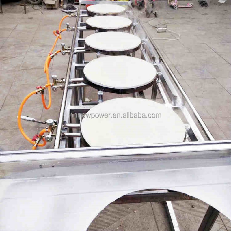 New Hand Push Type Dosa Baking Machine Thin Tortilla Pancake Bread Baker Enjera Making Machine With Low Price On Sale