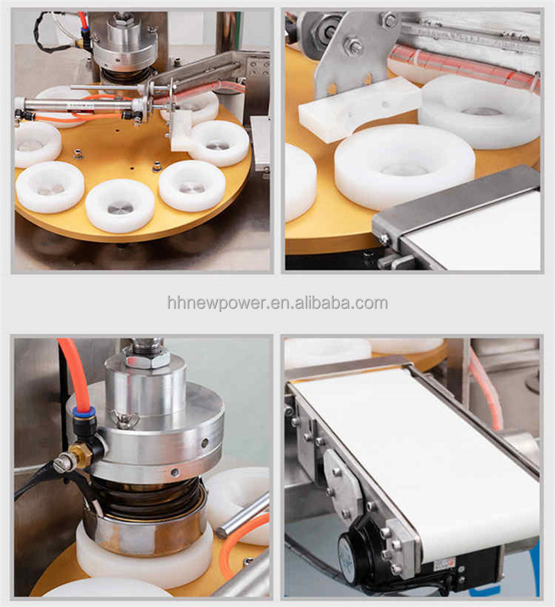 Hot Sale Popular Multifunctional Automatic Egg Tart Skin Crust Shell Press Pressing Forming Molding Making Machine