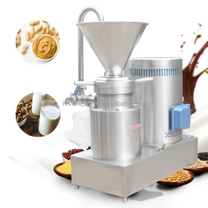 HP sauce Tomato coconut sauce paste maker/almond sesame peanut butter making machine machine/tiger nut milking colloid mill