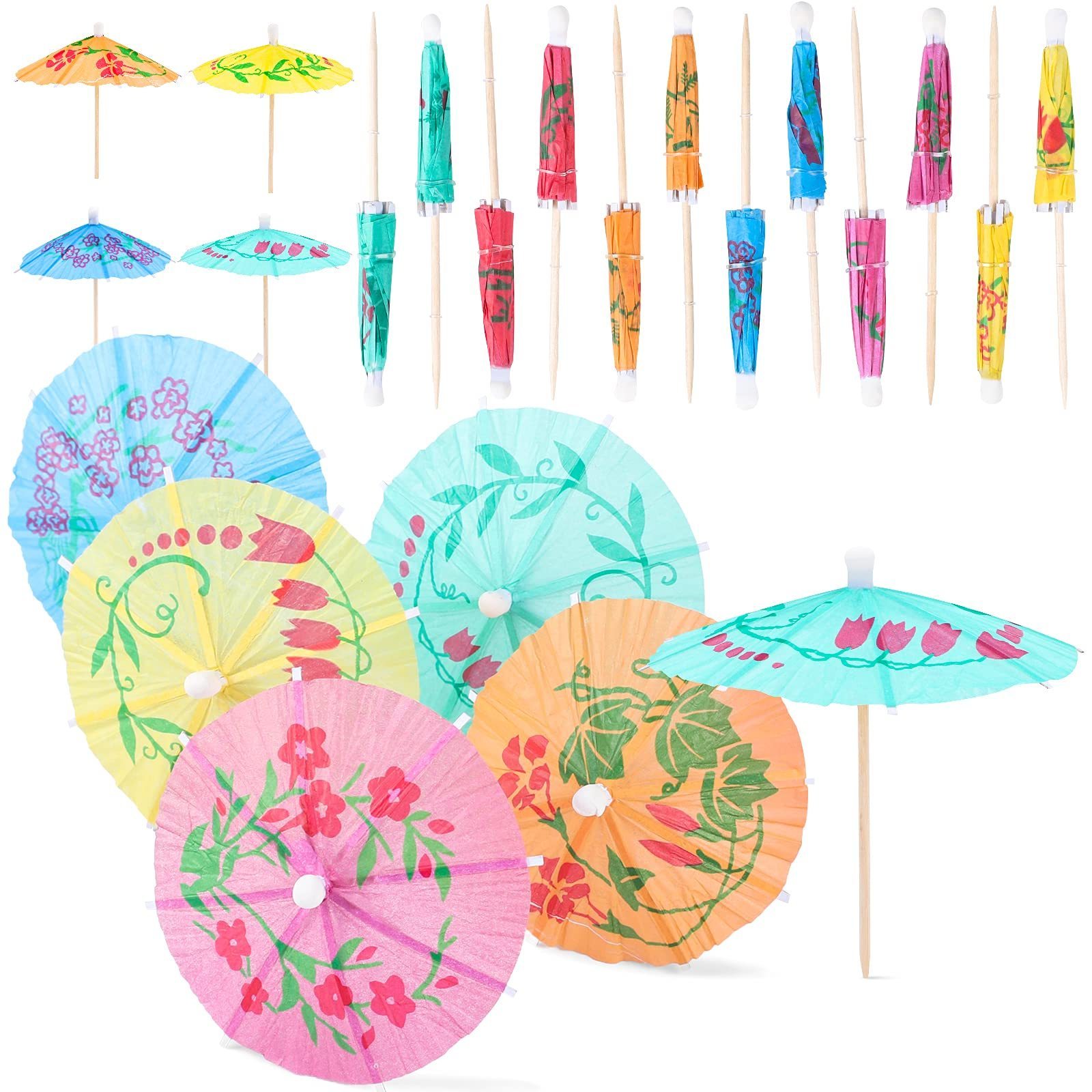 Harmony Hot Selling High Quality Cocktail Fruit Wholesale Customised Flag Party Promotional Drink Umbrella Picks