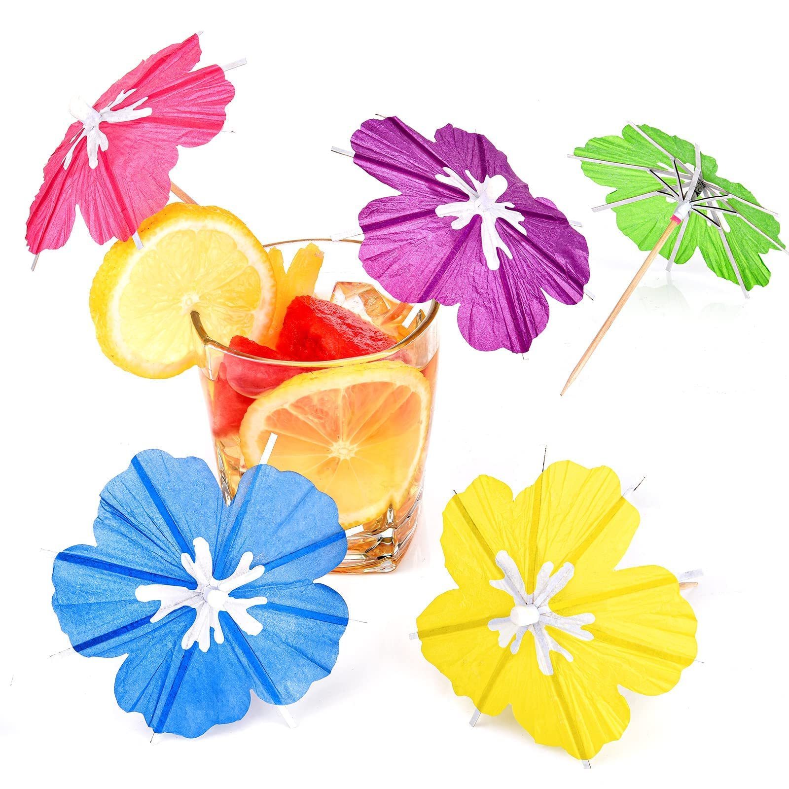 Harmony Hot Selling High Quality Cocktail Fruit Wholesale Customised Flag Party Promotional Drink Umbrella Picks