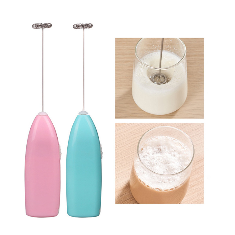 Handheld Stainless Steel Electric Milk Frother Matcha Green Tea Mixer Blender Powerful Whisk for Coffee