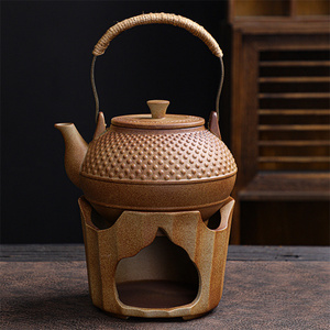 Harmony High Sale Retro portable stoneware tea set household teapot