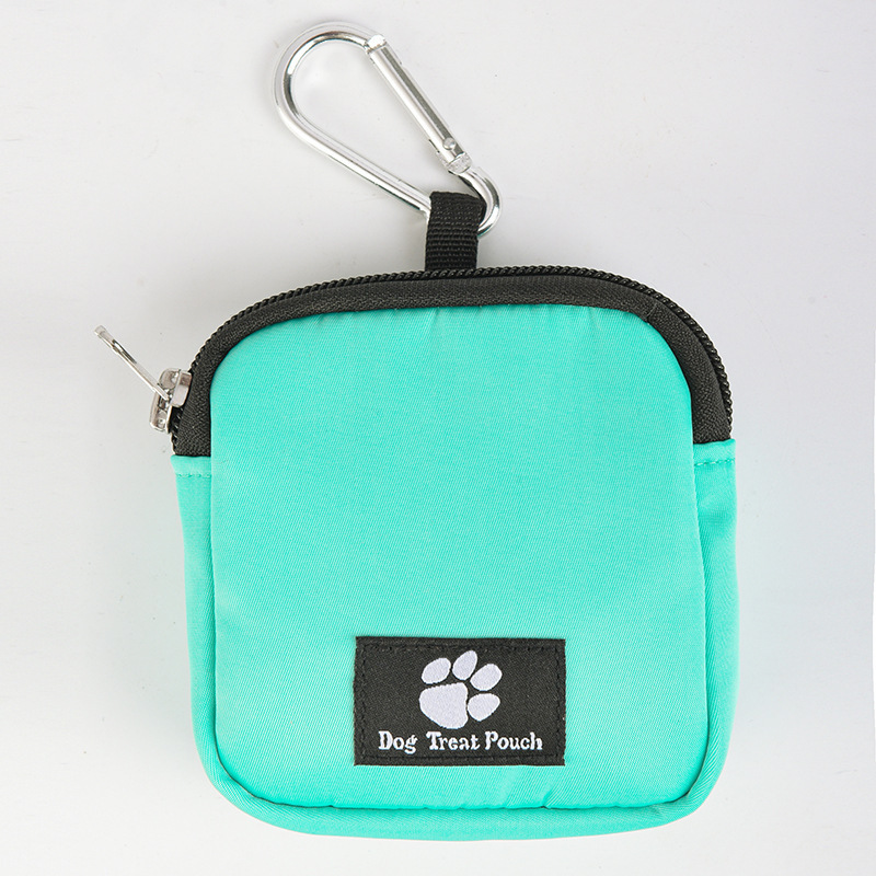 2023 custom high quality food snack pet pouch  waterproof nylon fabric pet treat pouch dog training pouch