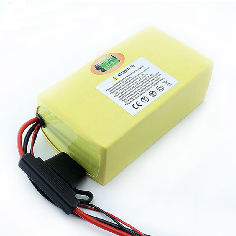 Custom 24V 36V 48V 60V 72V 15Ah 20Ah 25Ah 30Ah Lithium ion akku case litio golf E Bike Battery Pack for Electric Bicycle Scooter