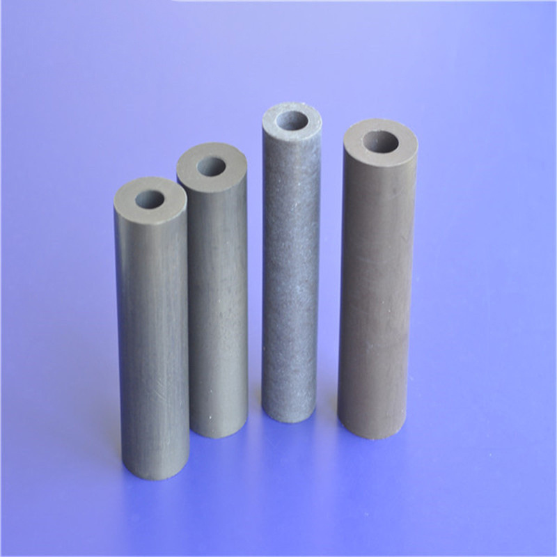 best selling PTFE filled with bronze tube molded high temperature resistant ptfe black molded pipe