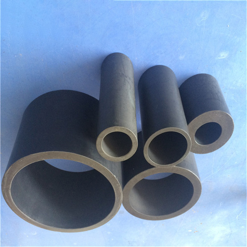 best selling PTFE filled with bronze tube molded high temperature resistant ptfe black molded pipe