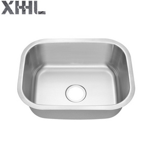 XHHL-5945A Cupc 304 Stainless Steel Motor Home Bar Basin Rectangular Undermount Single Bowl Rv Sink Mini Small Kitchen Sinks