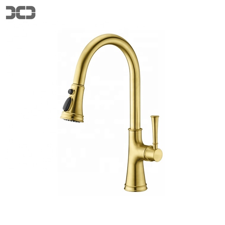 UPC Kitchen Tap Faucet Pull Down Kitchen Taps Mixer Kitchen Tap Gold