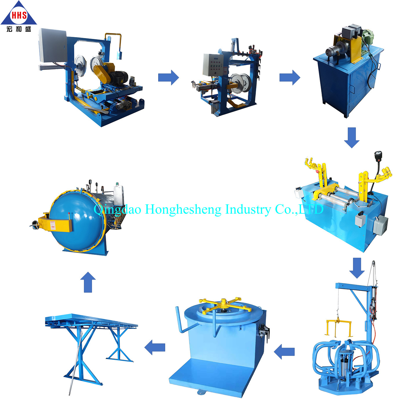 tyre vulcanizing bolier/Ratio tyre building machine -cold tire retreading machinery/used tyre recycle plant