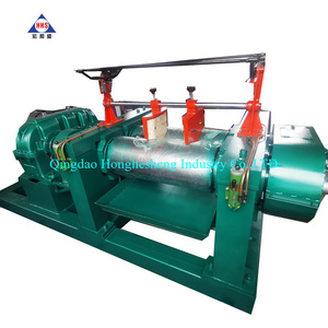 XK-450 Chrome Plated opening mixing mill/Roller Mixer Open Mixing Mill For Rubber