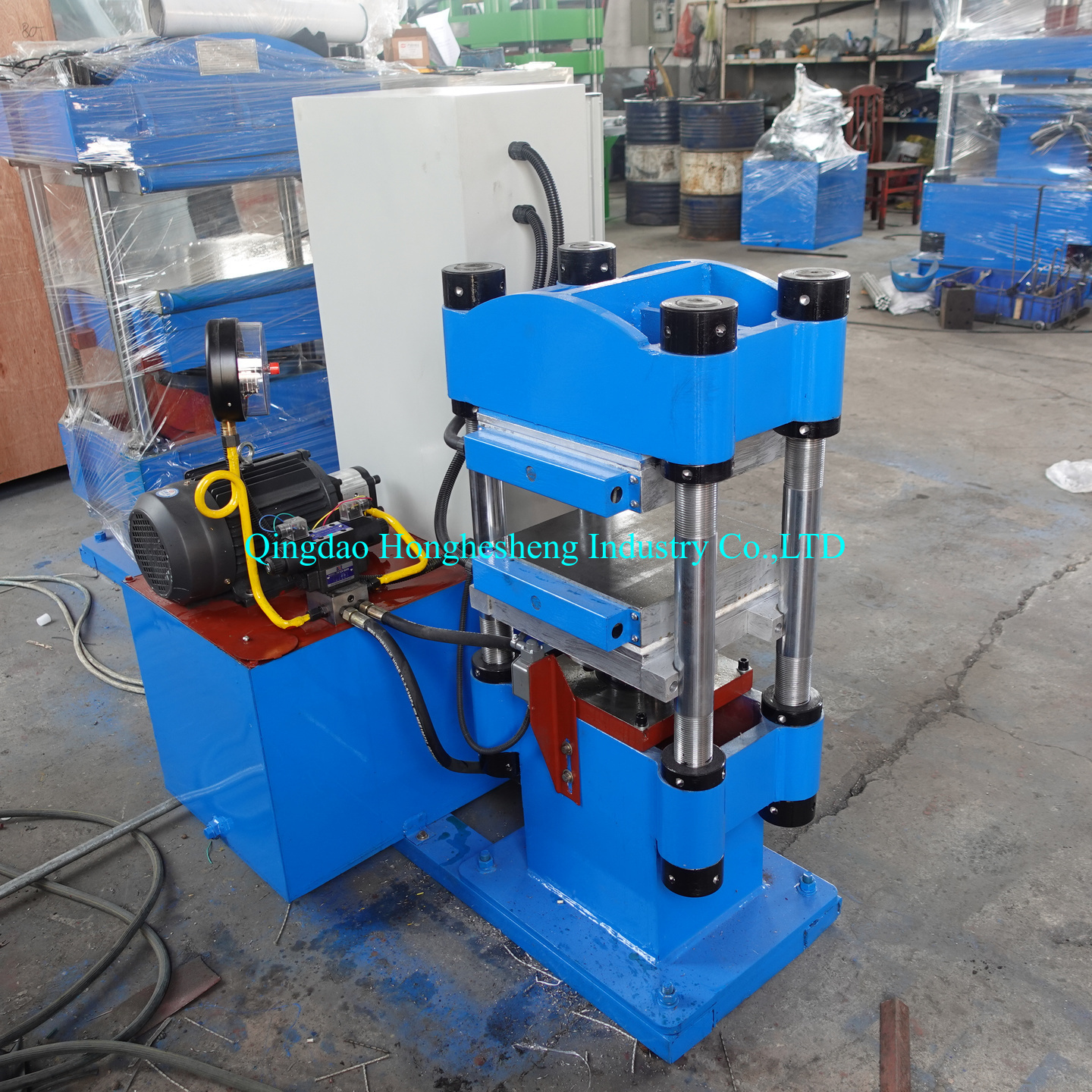 Rubber machine , rubber compression press , rubber plate vulcanizing machine