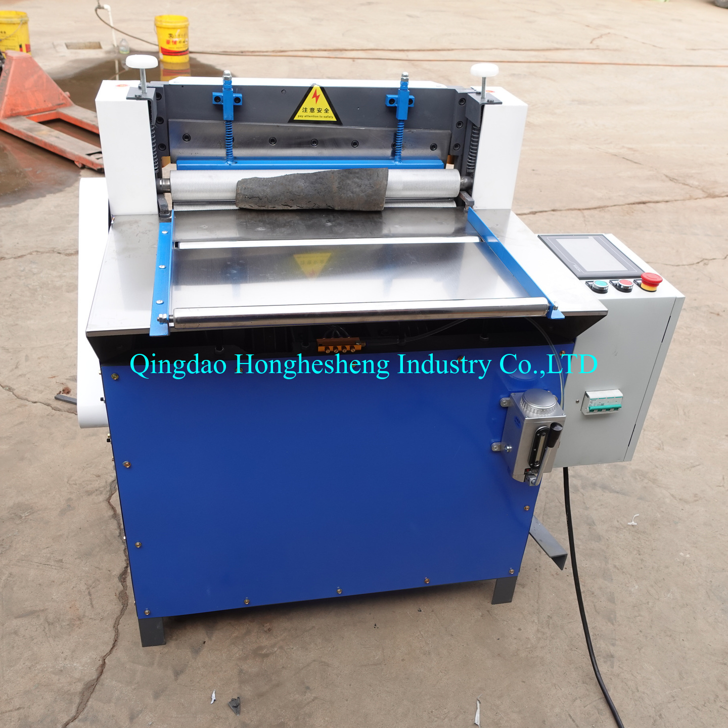 rubber gasket strip cutting machine natural rubber strips cutter NR cutting machinery