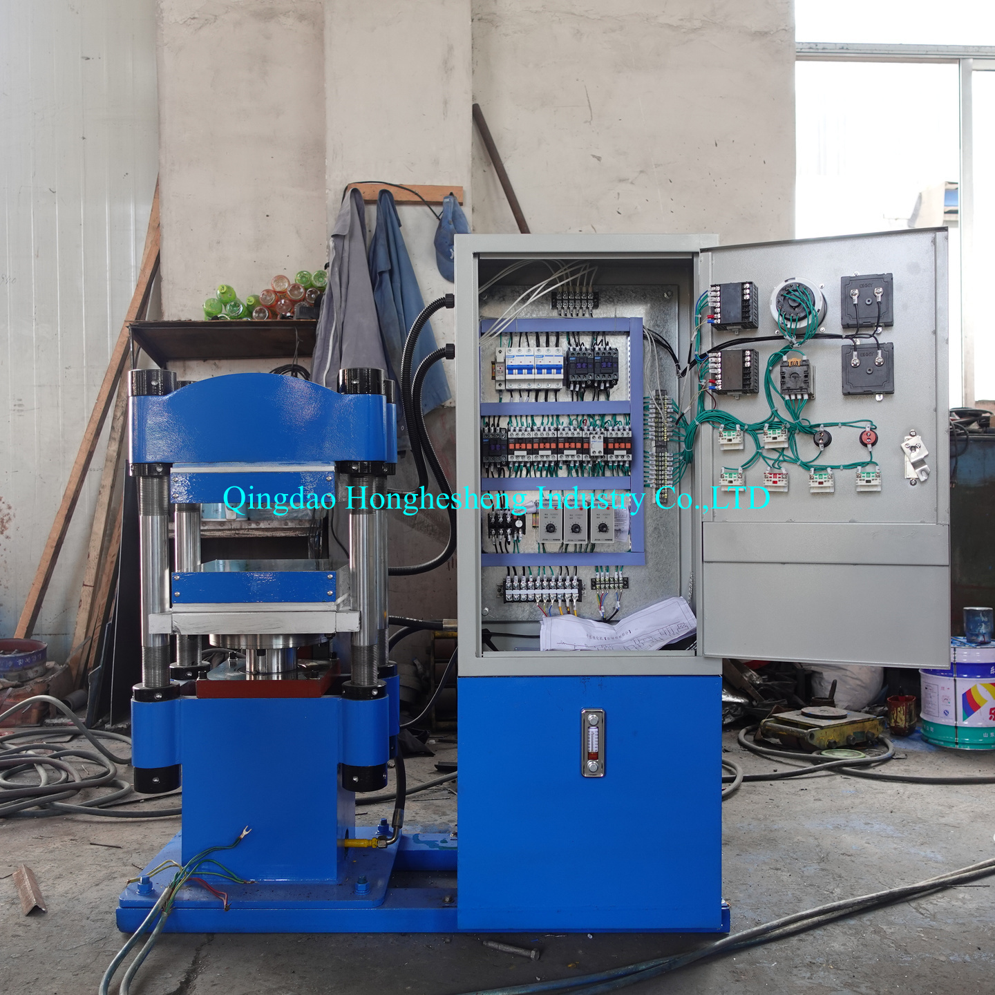 Rubber machine , rubber compression press , rubber plate vulcanizing machine