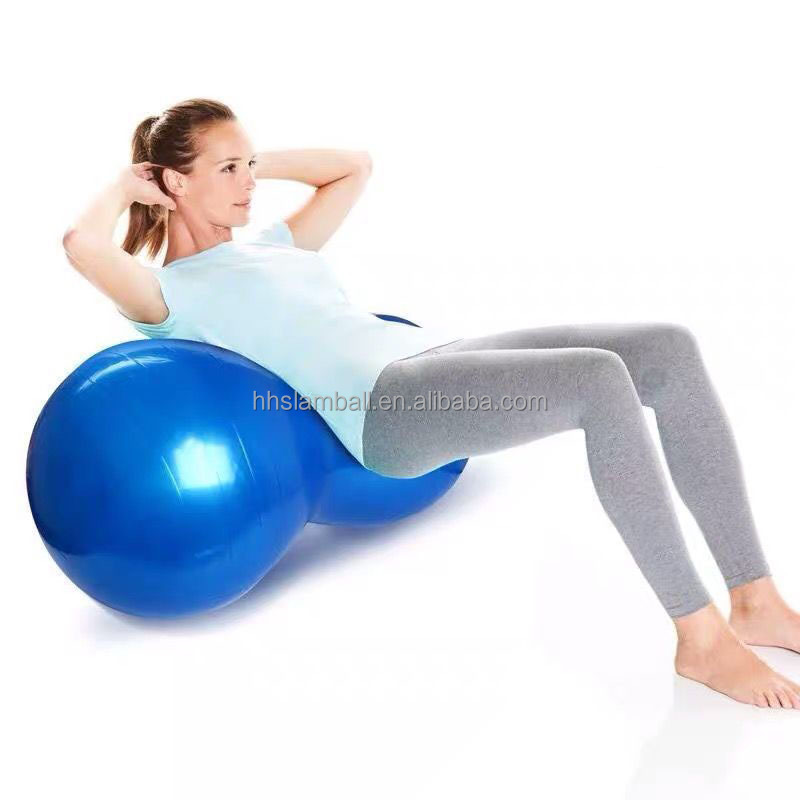 Manufacturers direct sales yoga large peanut yoga ball massage rehabilitation balance ball fitness exercise