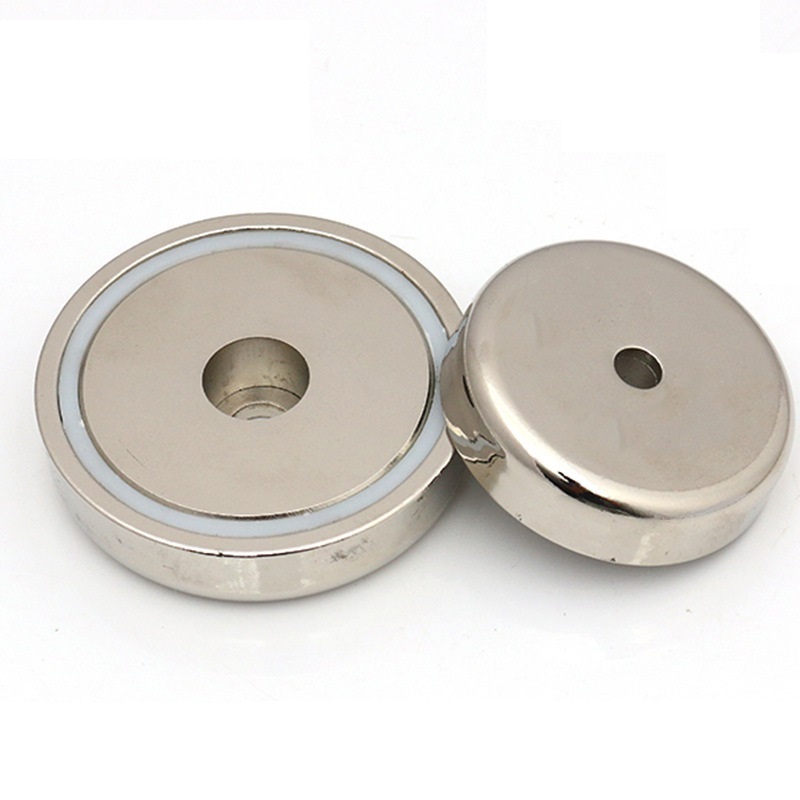 D32mm D48mm Super Strong Pot Neodymium Rare-Earth NdFeB Multi Specification Round Disc Magnetic Permanent Pot Magnet Supplier