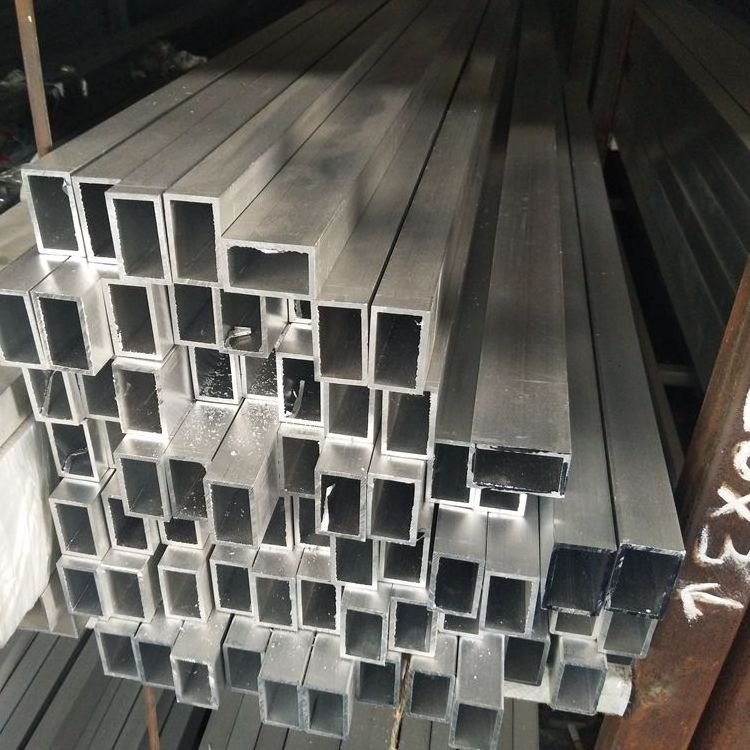 Customized Industrial Precision Decorative Aluminum Profiles Al Pipe 6061 T6 6063 Precision Alloy Extrusion Aluminium Square Tub