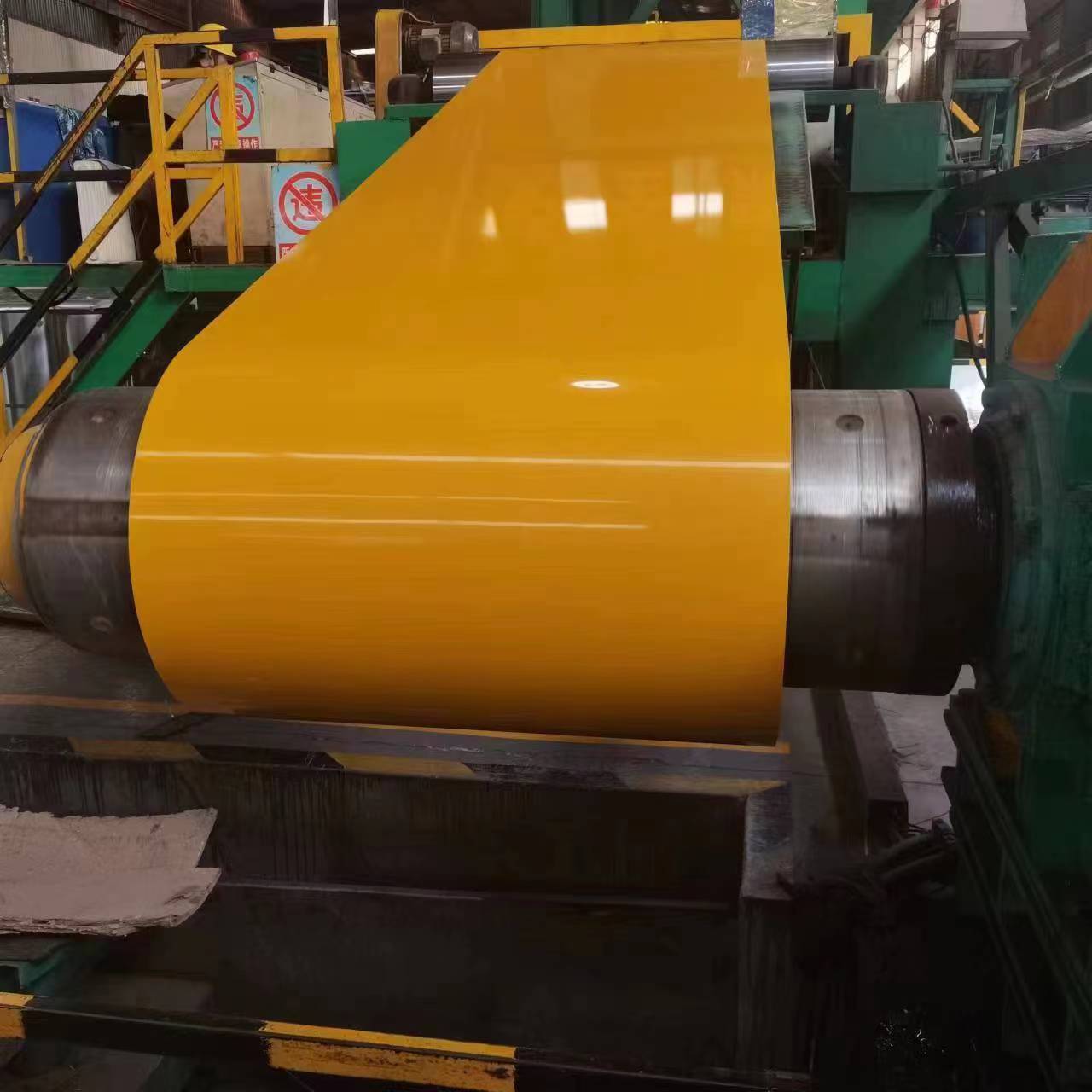 PPGI Coils Color Coated Steel Coil RAL9002 White Prepainted Chinese High-strength Steel Plate Steel Coil