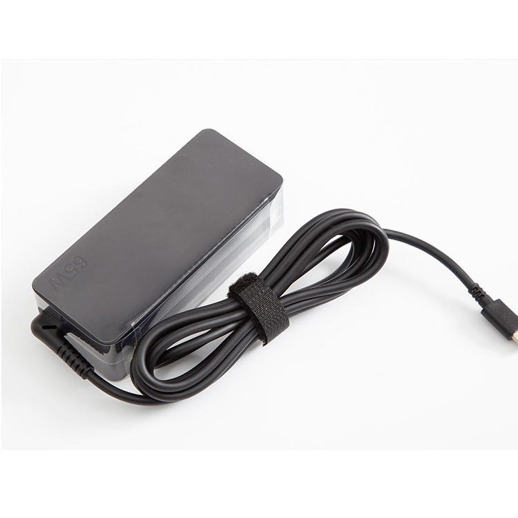 Notebook parts  65W USB-C Type-C Laptop Charger Power Supply Adapter for Lenovo  X1 T470S X270 X280 E480 T480S