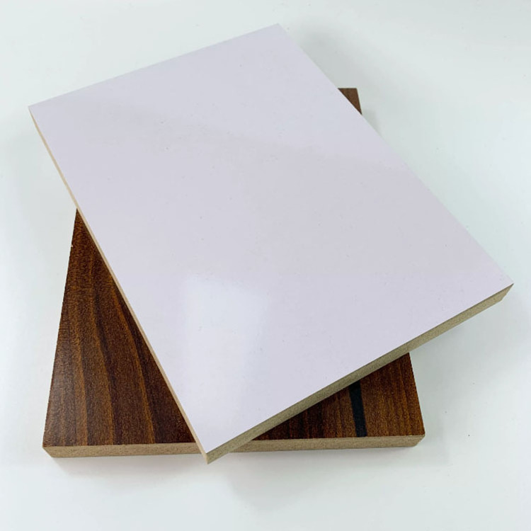 competitive price 18mm mdf sheet melamine veneer mdf high density mdf board for qatar