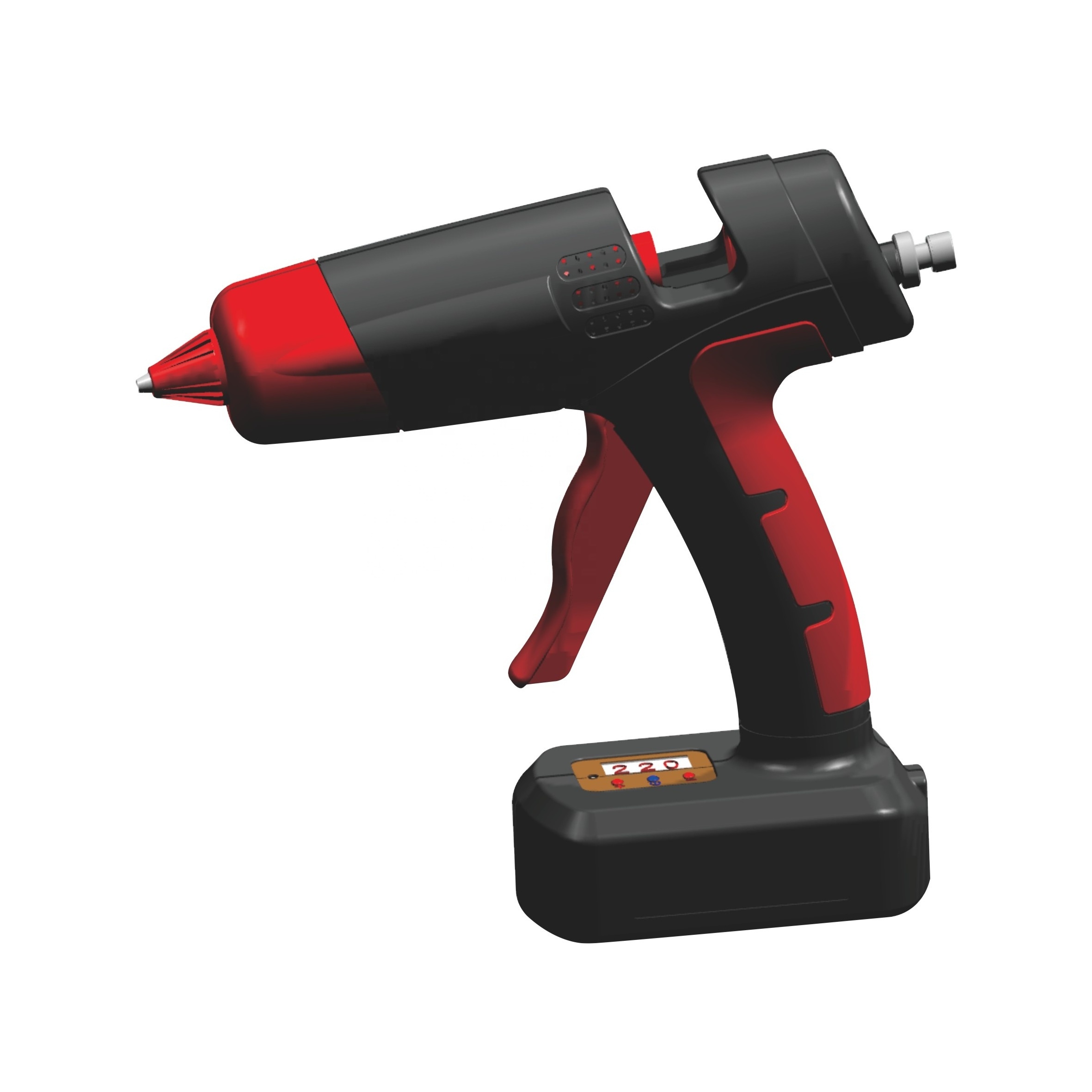 HJ041 Customized new model design small size 30watts hot melt glue gun