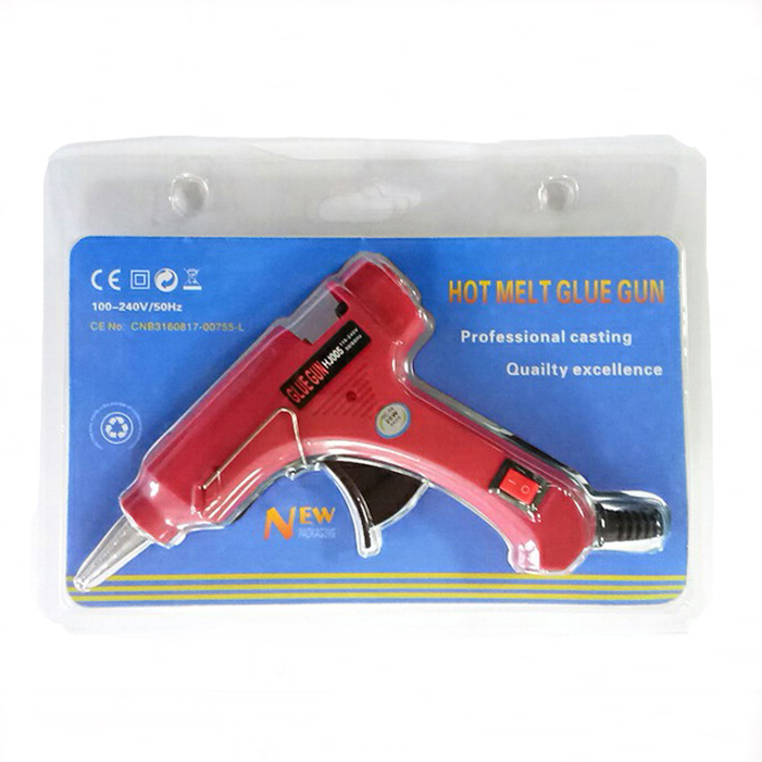 Hj005 Single Color mini 20w Anti Drip Hot Melt Glue Gun