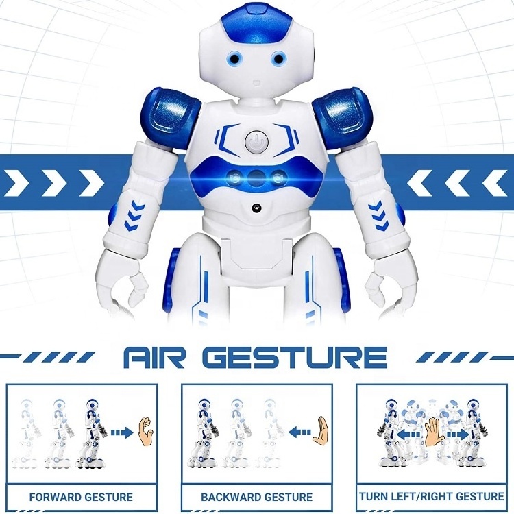 USB cable  move to observe Sing and Dance Gesture Sensing Remote Control Programmable fun Robot Toy