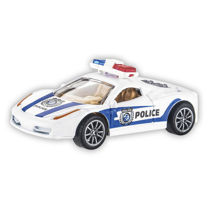 Children's Pull Back Toy Car Diecast Toy Police Model Car Police Alloy Car Toys For Boys Play