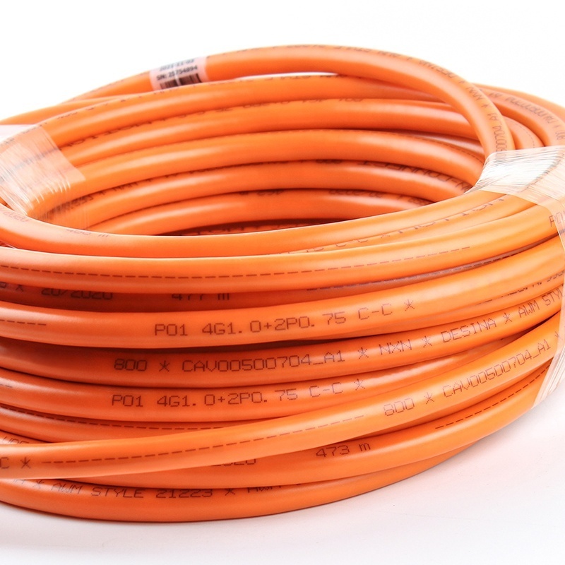 Cross-sectional area of 6-core power cable 4G1.5+1P1