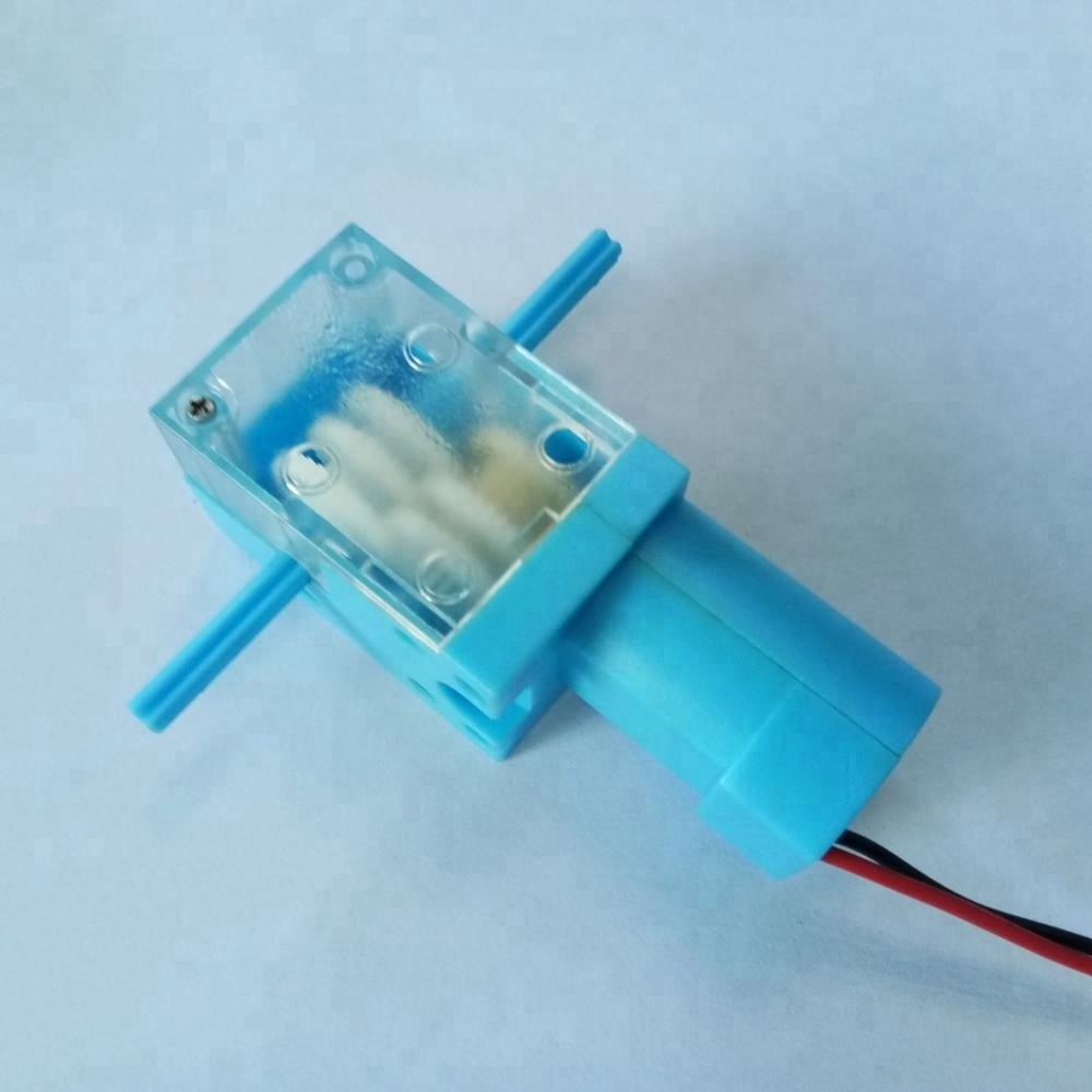 Wholesale 3v/6v/12v plastic right angle gearbox with motor for toy car