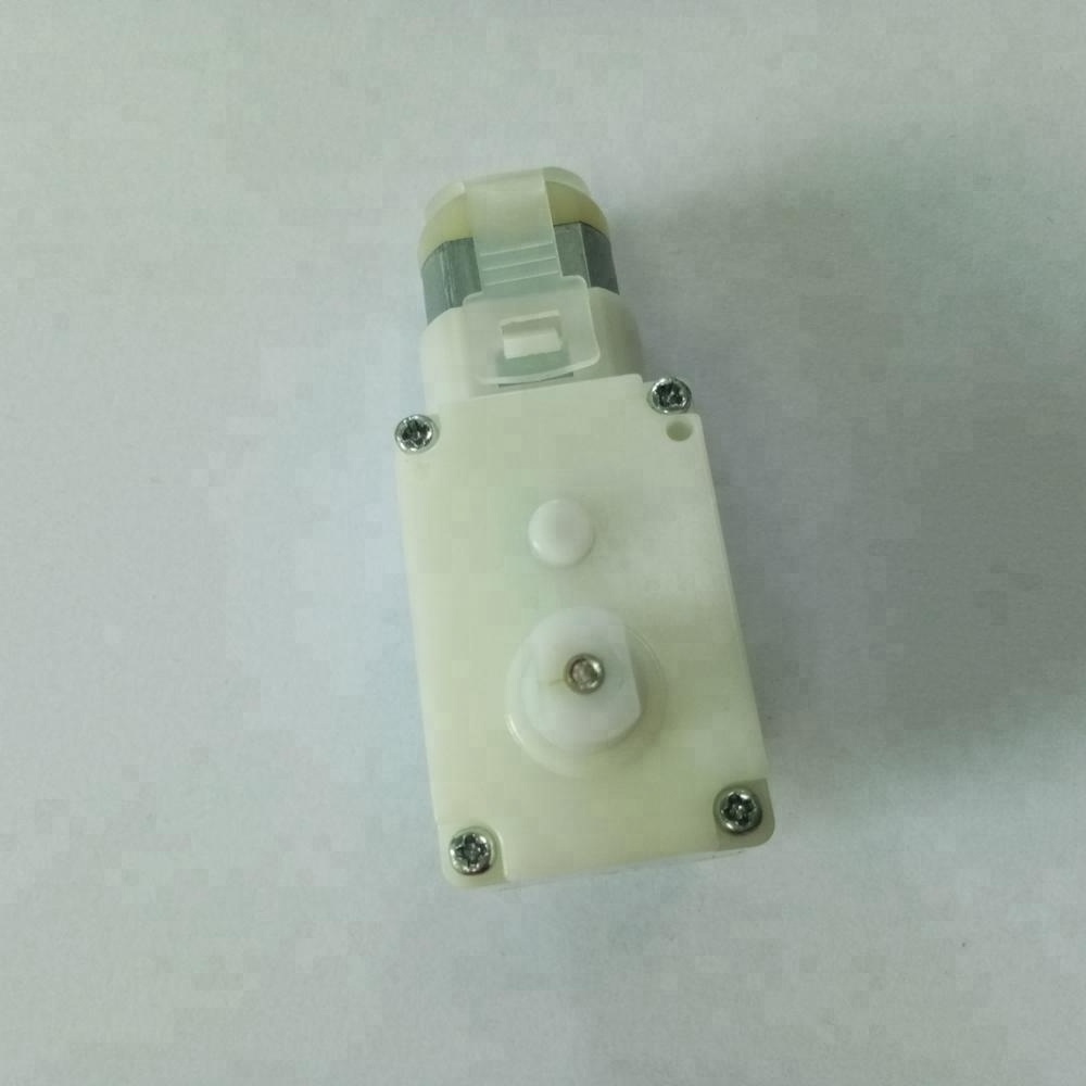 Wholesale 3v/6v/12v plastic right angle gearbox with motor for toy car