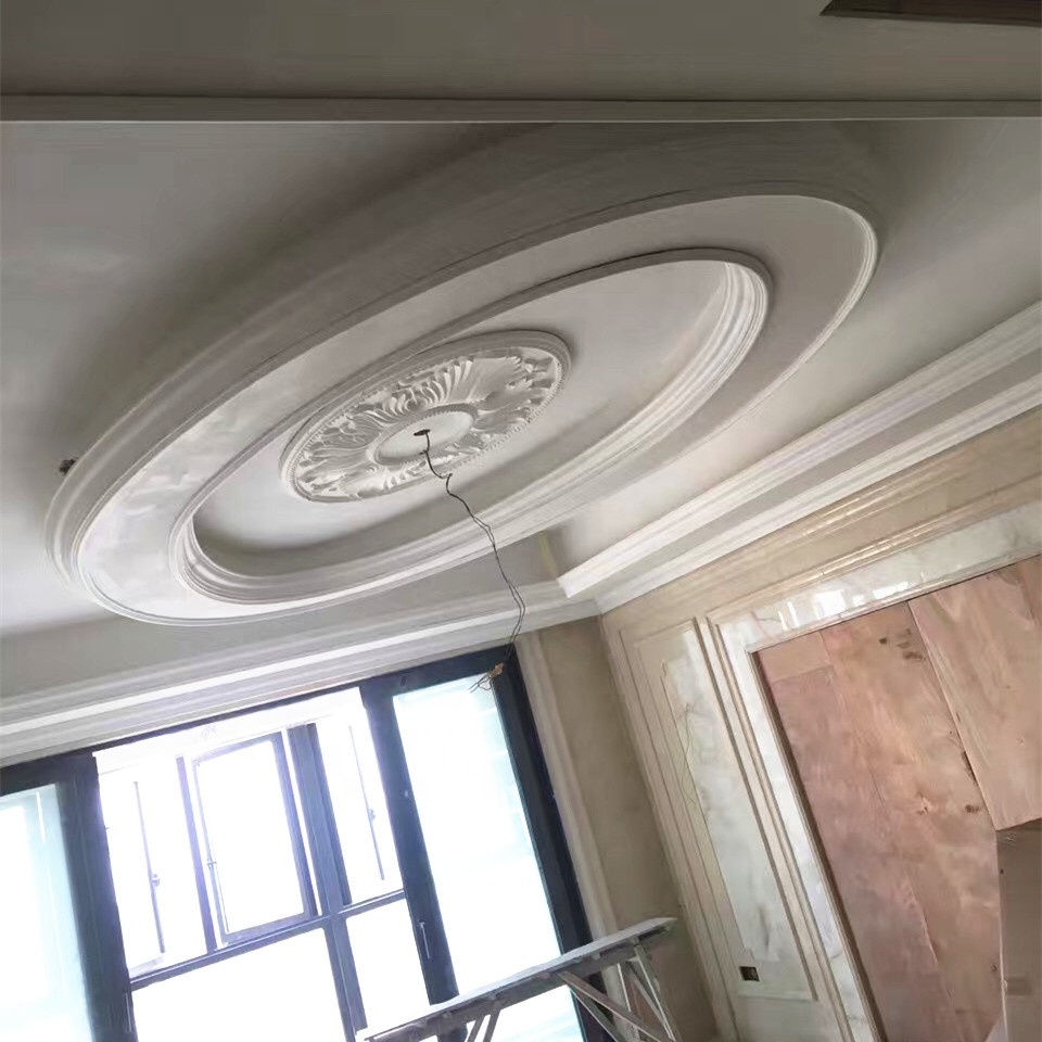 styrofoam cornice factory foam wall molding polyurethane crown mouldings for interior villa hotel decoration