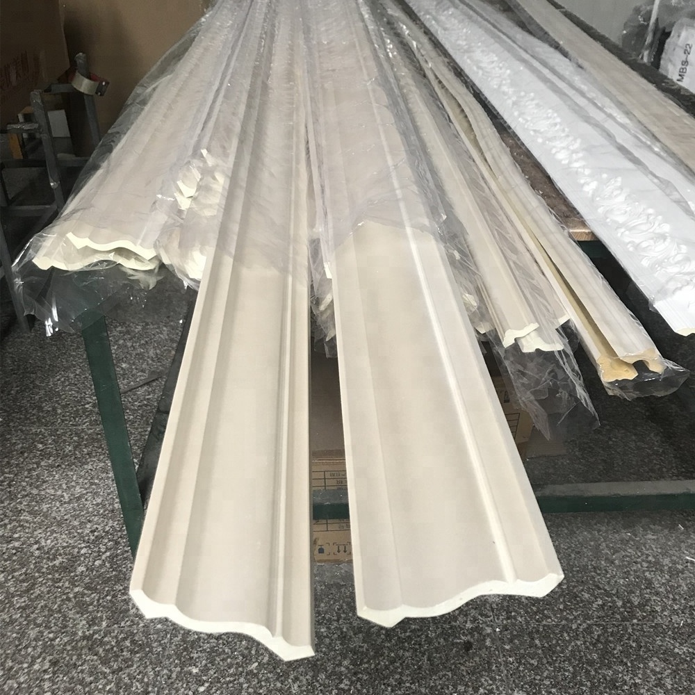 styrofoam cornice factory foam wall molding polyurethane crown mouldings for interior villa hotel decoration