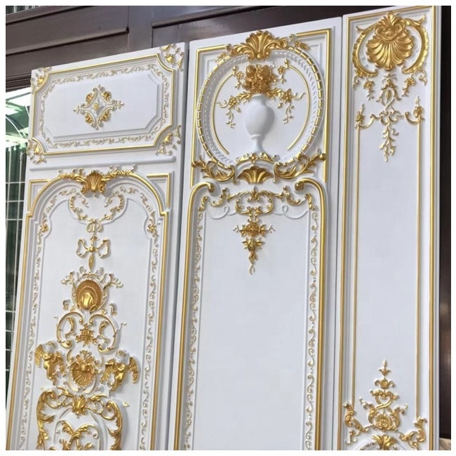 China Supplier interior lightweight Polyurethane PU decorative foam wall board panel for Living room fashion design