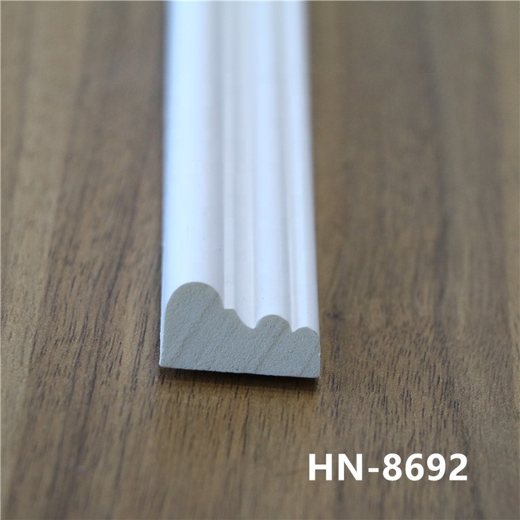 polyurethane construction material PU plain panel molding for wall decoration in villa