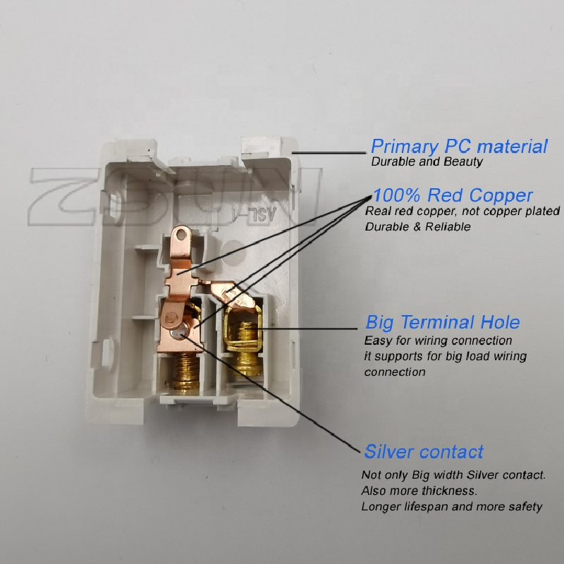 Grey European Standard Switch Socket Panel European Standard Usb+type C German French With Switch Socket Hidden