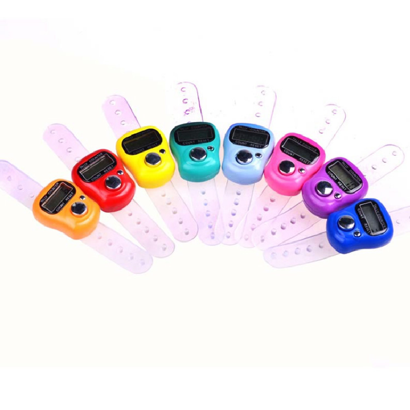 Electronic Digits Ring Hand Tally Counter Digital Tasbih Finger Counter