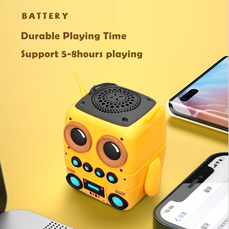 Compact Cute 3w Mini Doll Speakers Mini Portable Wireless Bt Speaker Sound System Mini Speaker Bluetooth